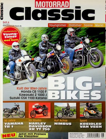 Deckblatt Motorrad Classic (06/2011)